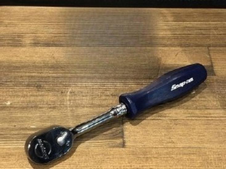 

snap on thld72 navy 1/4 drive dual 80 hard handle long handle ratchet