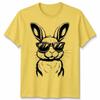 Funny Bunny Face Sunglasses Rabbit Easter Day Unisex Tshirt Gift