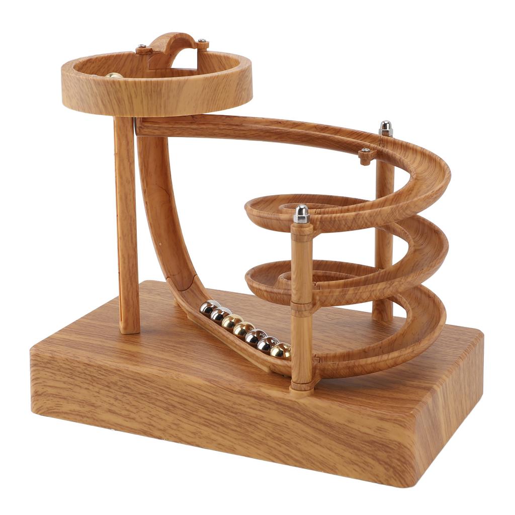 Art Perpetual Motion Machine Ornament Desk Non Stop Rolling   Toy Science Physics Gadget Desktop Decoration