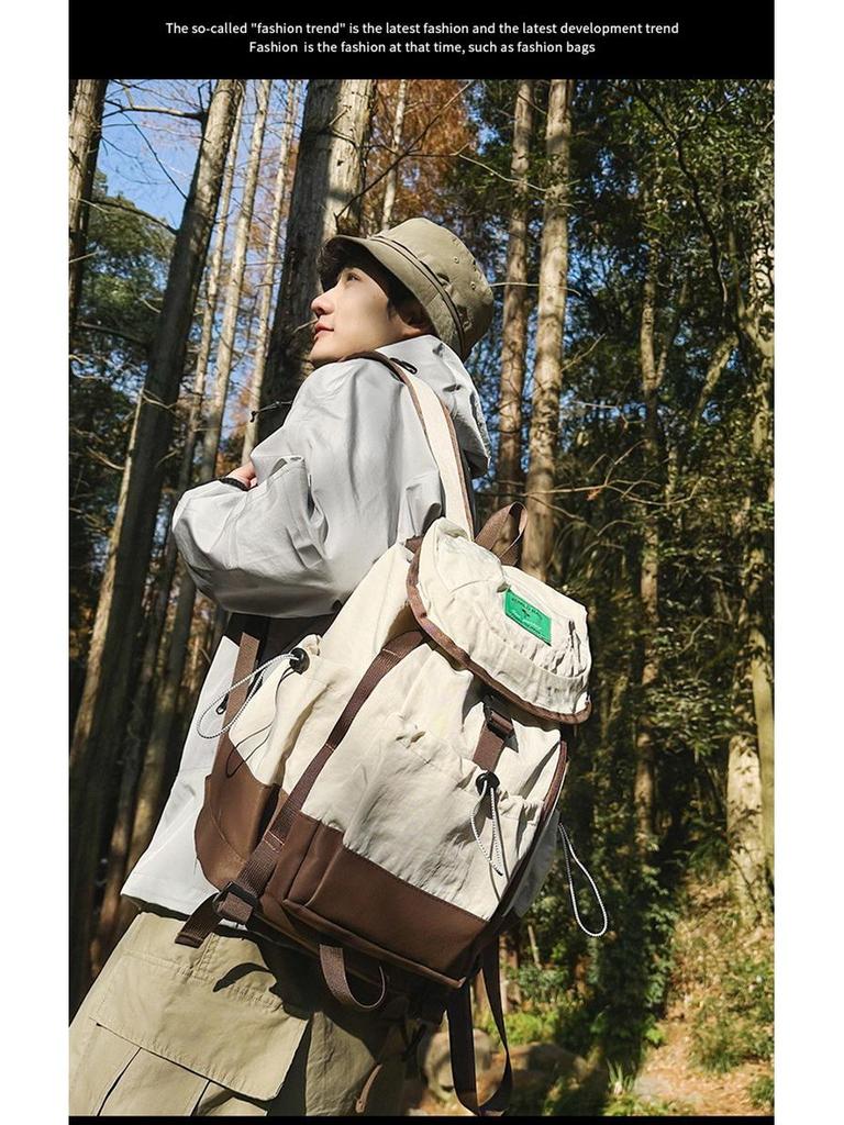 Trendy Outdoor Parent-Child Backpack for Mountaineering, Camping, and School - Stylish Boys' and Girls' Korean Version
