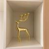 Nordic Deer Candle Holder – Alloy Candlestick for Romantic Living Room or Dining Table Decor
