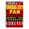 Kansas City Chiefs Tin Metal Sign 8x12 Vintage Wall Art Home Bar Decor