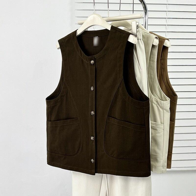 Plus Size Women s Slimming Layered Spring Vest 3XL (150-170 lbs)