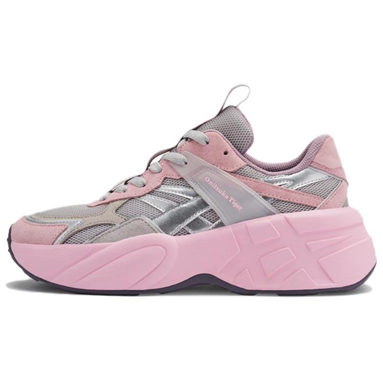 

New Onitsuka Tiger SP Series Chunky Sneakers Women s Low top Gray/Pink 1183C184-021 39