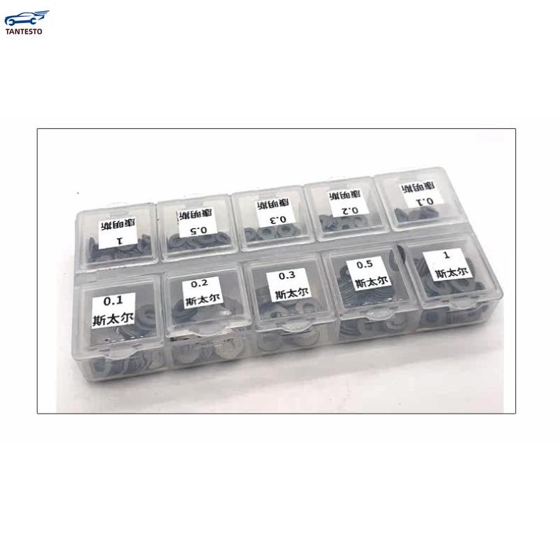 3x7 500pcs for Auwei Steyr CRIN Oil Pump Nozzle Adjustment Aluminum Pad Repair Kit