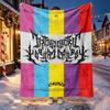 Electric Callboy Pattern Blanket for Home Decoration, Bed, Sofa, Car Travel, Camping, Suitable for All Seasons, Birthday Christmas Gift