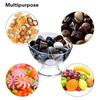 Koffiecapsulehouder, Plastic Koffiecapsule Organizer, Helder Glas Schuin Gesneden Schuin Snacksalade Fruit Snoep Schaal Decoratieve Kom