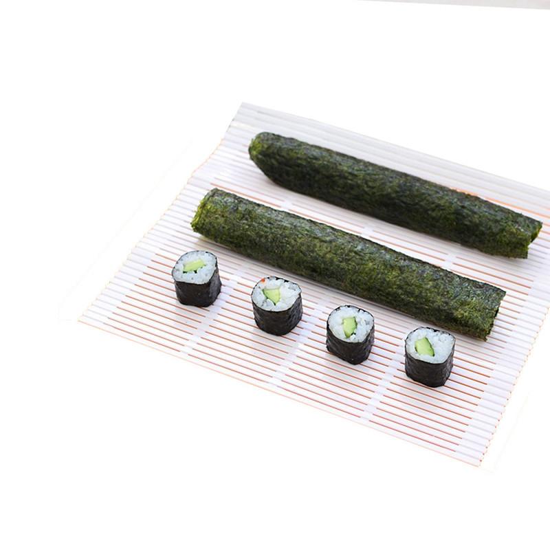 Silicone Sushi Rolling Mats Kitchen Sushi Mat Plus Non-Stick Sushi Rolling Mat Sushi Roll Maker PYKC0819-3