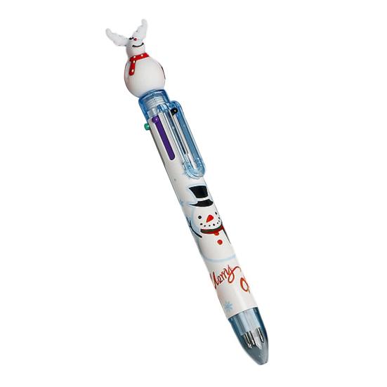 Długopis Wielofunkcyjny Prezent Artykuły piśmiennicze Kreskówka Święty Mikołaj Choinka Jeleń Kolorowy długopis dla dzieci