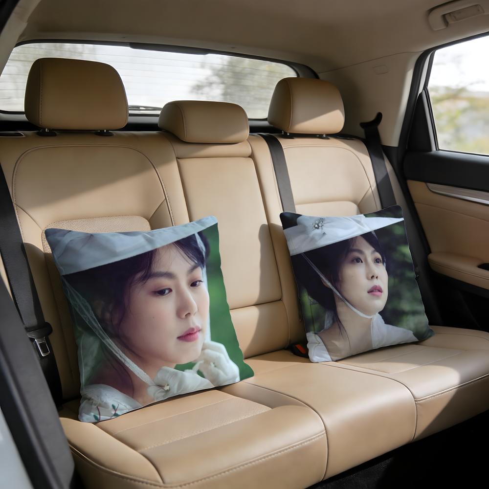 GL Romantic The HHandmaiden Cushion Cover Short Plush Pillowcase for Bed Sofa Carwashable