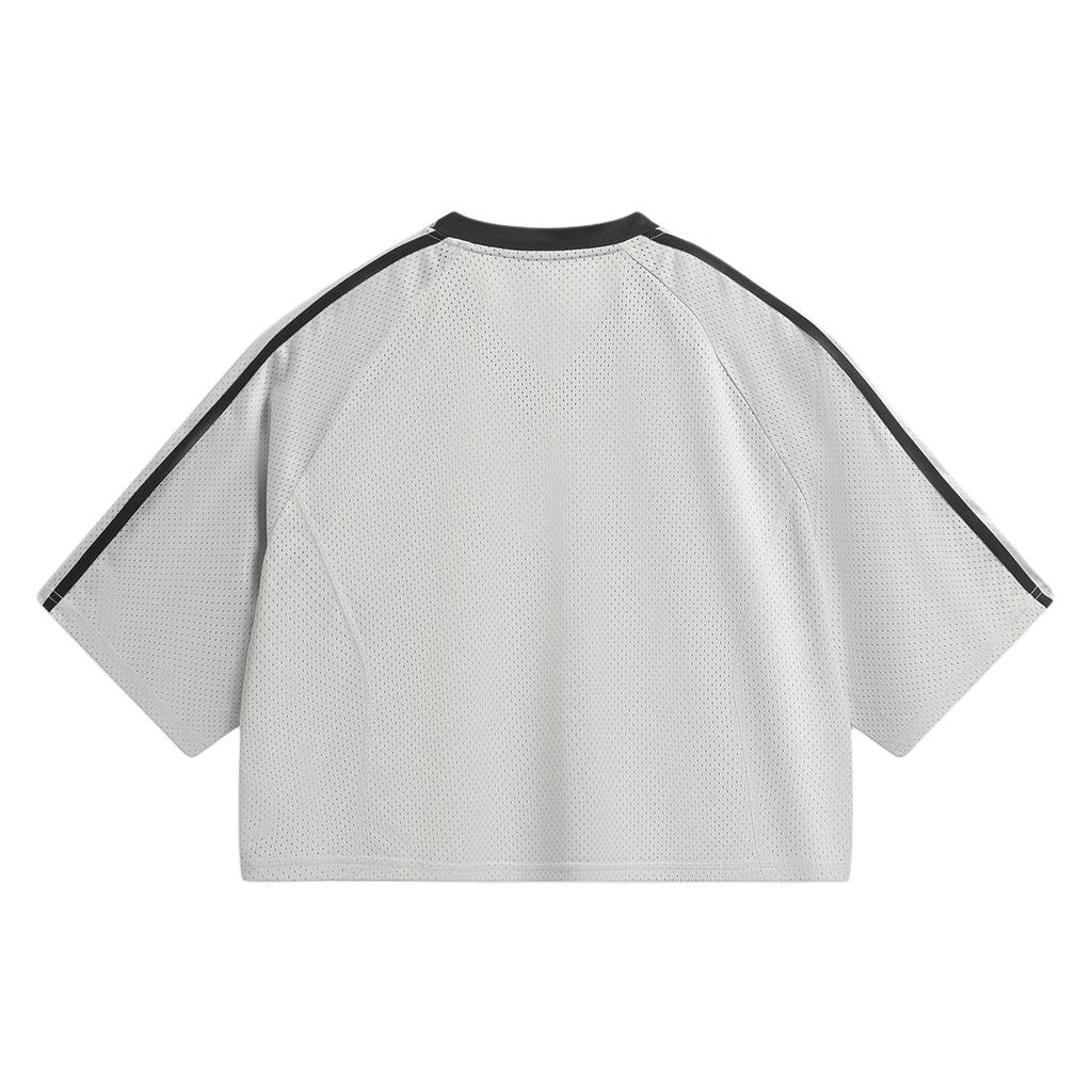 Li-Ning Sports Lifestyle Series Color Block Letter Soft Simple Versatile Short Sleeve T-Shirt Women tops ATSW254-1
