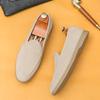 Fashion Loro*p Men's Loafers Soft Bottom Flat Casual Slip-on Shoes Suitable For Men Women Comfortable Breathable Summer Walking Shoes