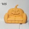 Ring And Earring Organizer Pumpkin Jewelry Storage Ornament, 3D Printed Halloween Small Accessory Sofa Shape, Handicrafts for Rings Earrings