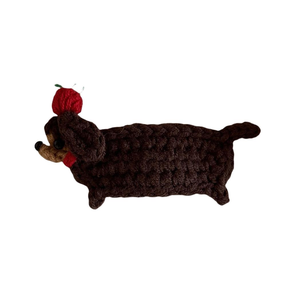 1PC Yarn Knitted Hair Clips with Dog and Cat Designs Fashion Hair Accesories for Everyday Wear or Special Occasions