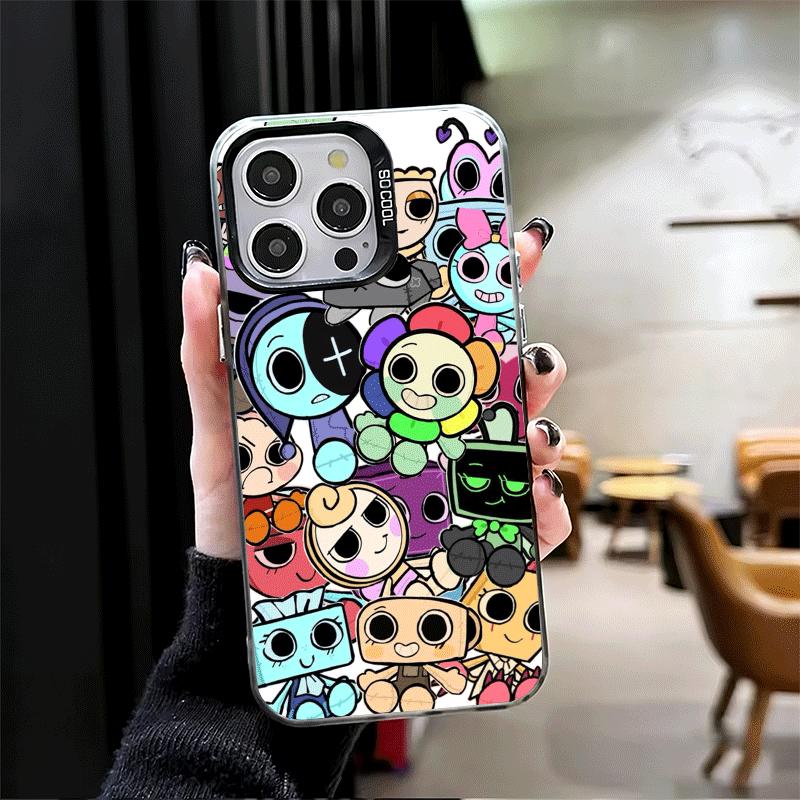 D-Dandys W-World Game Soft Phone Case for iPhone 15 16 17 Pro Max 17Air 16E 14 Plus 13 12 Mini Shockproof Cover Back Shell