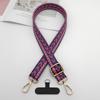 New Color Bag Shoulder Strap Mobile Phone Lanyard Woven Fashion Contrasting Color Bag Strap Crossbody Dual-purpose Strap