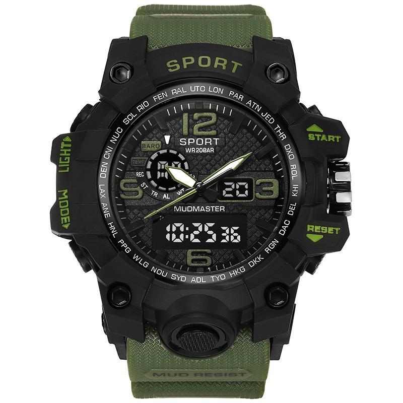 Electronic Watch Male Model Student Junior High School Youth Multi-functional Sports Male Model Luminous Electronic Watch