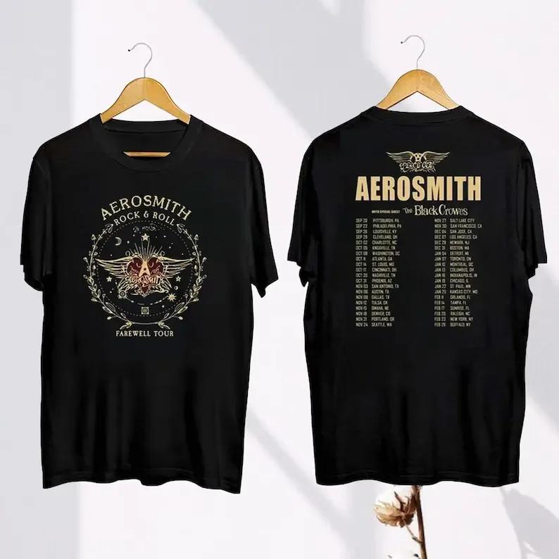

Aerosmith Peace Out Farewell Tour 2025 T-shirt Fan Gift Aerosmith Rock Band Merch Shirt 90s Vintage Clothing Y2K Top - Men s ... 5XL різнокольоровий