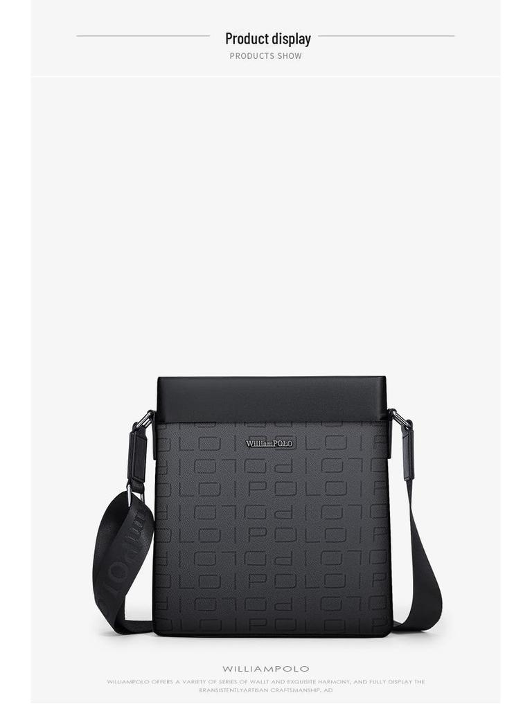 Męska torba Crossbody i na ramię King Paul o dużej pojemności - Teczka Business Casual
