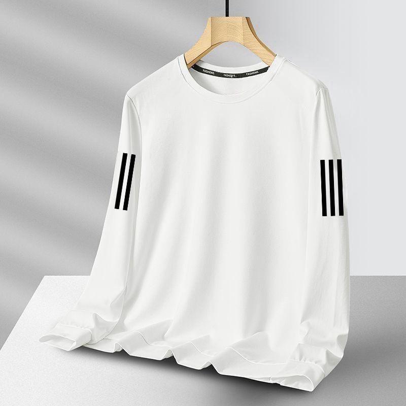 

Мужской модный свитшот с круглым вырезом и длинными рукавами - Свободный, эластичный, идеально подходит для весны и осени M