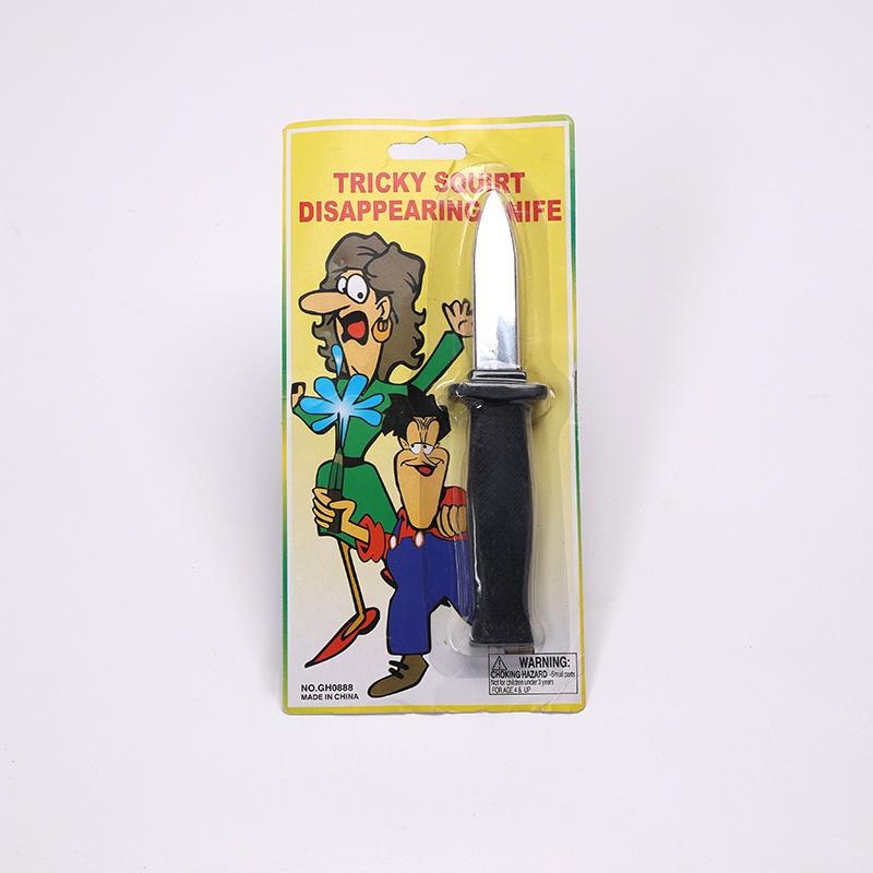 Novelty Complicated Toys Retractable Bayonet Strange Shrinking Knife Spoof Magic Show Props Prank Gags & Practical Jokes Gift