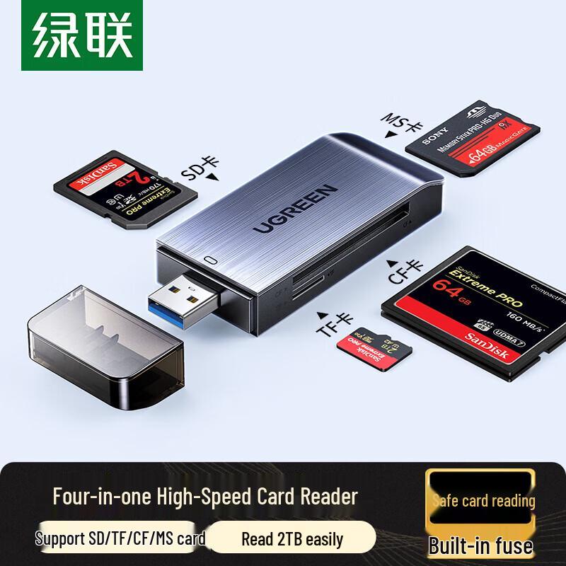 

UGREEN USB 3.0 Multi-Function Card Reader