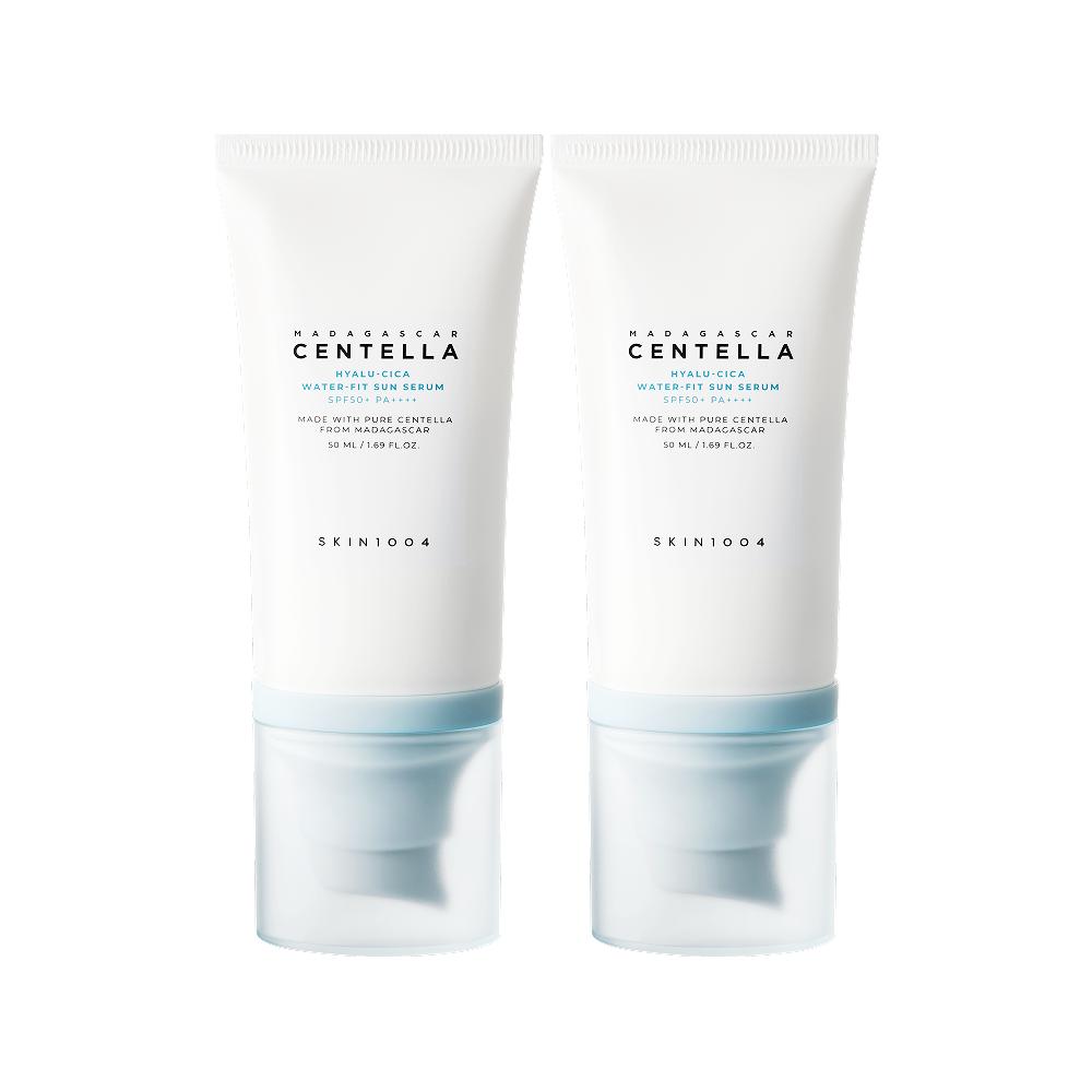 SKIN1004 Madagascar Centella Hyalu-Cica Water-Fit Sun Serum Set (50ml + 50ml + 15ml)