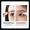 Dual Head Heated Eyelash Curler Two-Gear Temperature Adjustment 2 in1 Eyelash Clip  Party