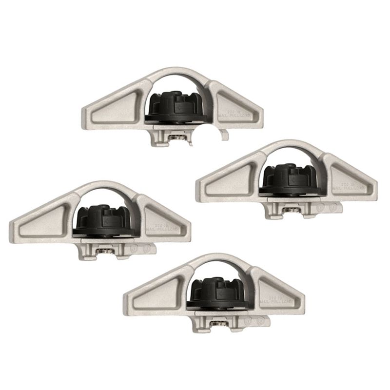 

Car Cargo Tie Down Anchors Bed Rail Cleats 4 Pcs PT278-0C010 For Toyota 2007-2026 Tacoma 2007-2026
