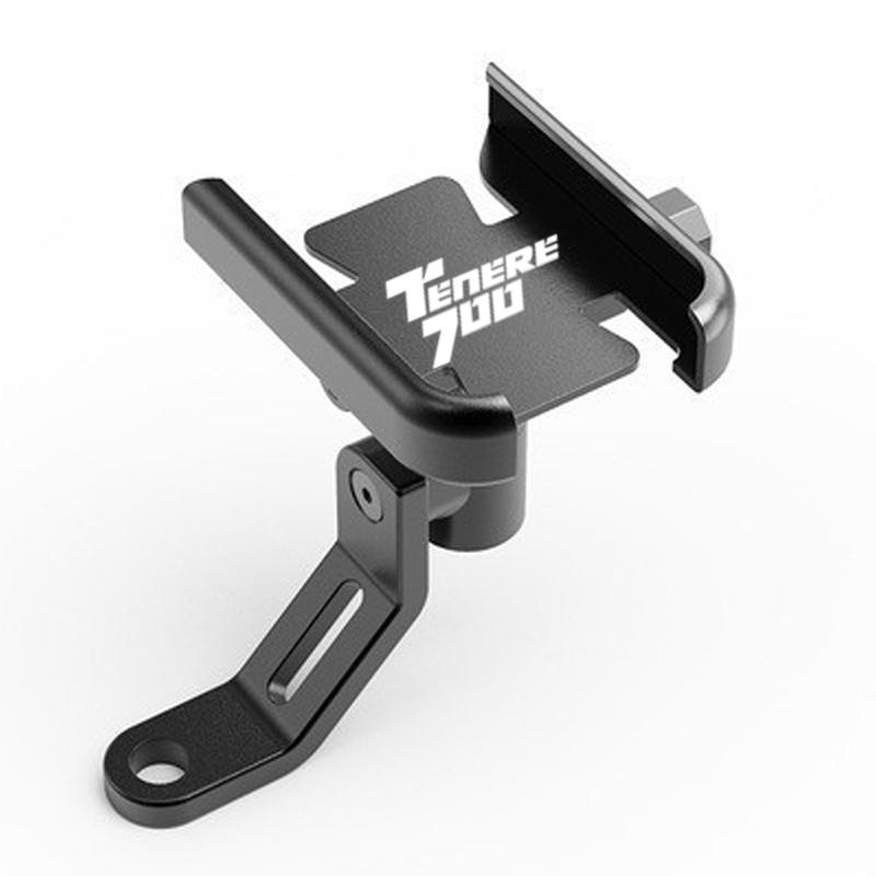For YAMAHA TENERE 700 Tenere700 XTZ 700 T700 2020 2025 Motorcycle Mobile Phone Holder GPS Navigator Mirror Handlebar Bracket