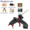 Wireless Glue Gun 20W Rapid Heat Up Compatible for 7mm Glue Sticks (not Included) Ideal for Home Projects and Fixes