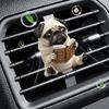Car Air Freshener Vent Clip Air Vent Dog Car Fragrance Diffuser 2D Acrylic Aromatherapy Diffuser Long-Lasting Scent Vehicle