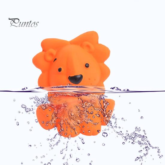 Dog Chew Toy Bite-Resistant Soft Teeth Cleaning Built-in Sounder Cartoon Grinding Animal Shape Oral Care Puppy Squeaky for Training