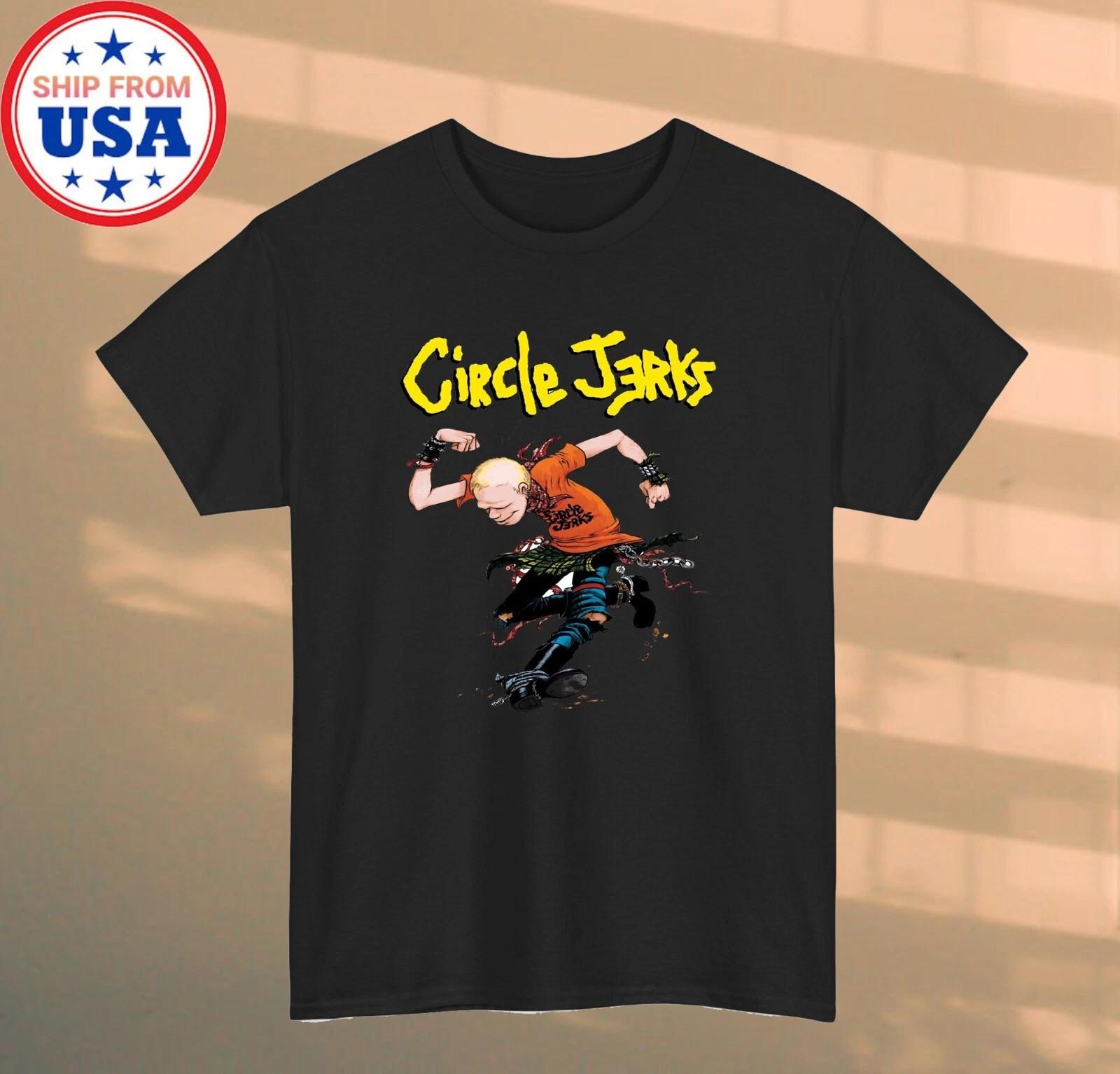 CIRCLE JERK Men s Black Size S-5XL 4XL