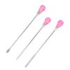 3Pcs Professional Nail Art Stirring Rod Spatula Set Stainless Steel Needle Stick Nail   Tools