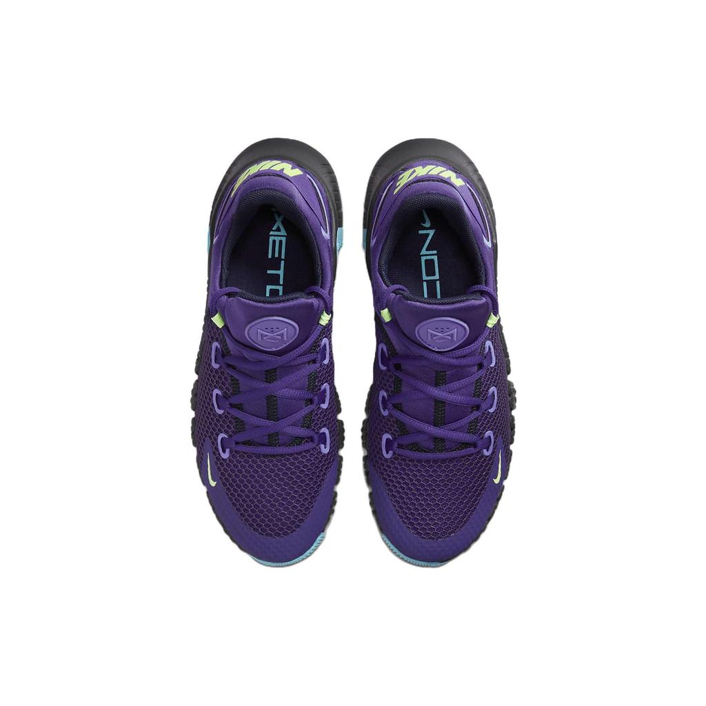 Nike Free Metcon 4 Women's Training Shoes Deep Purple Blackened Blue Baltic Blue Barely Volt CZ0596-500