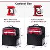 Kitchen Dust Cover Waterproof Stand Mixer Cover with Appliance Sliders Base and Storage Pockets Fit 4.5-8 Quart KitchenAid Mixer