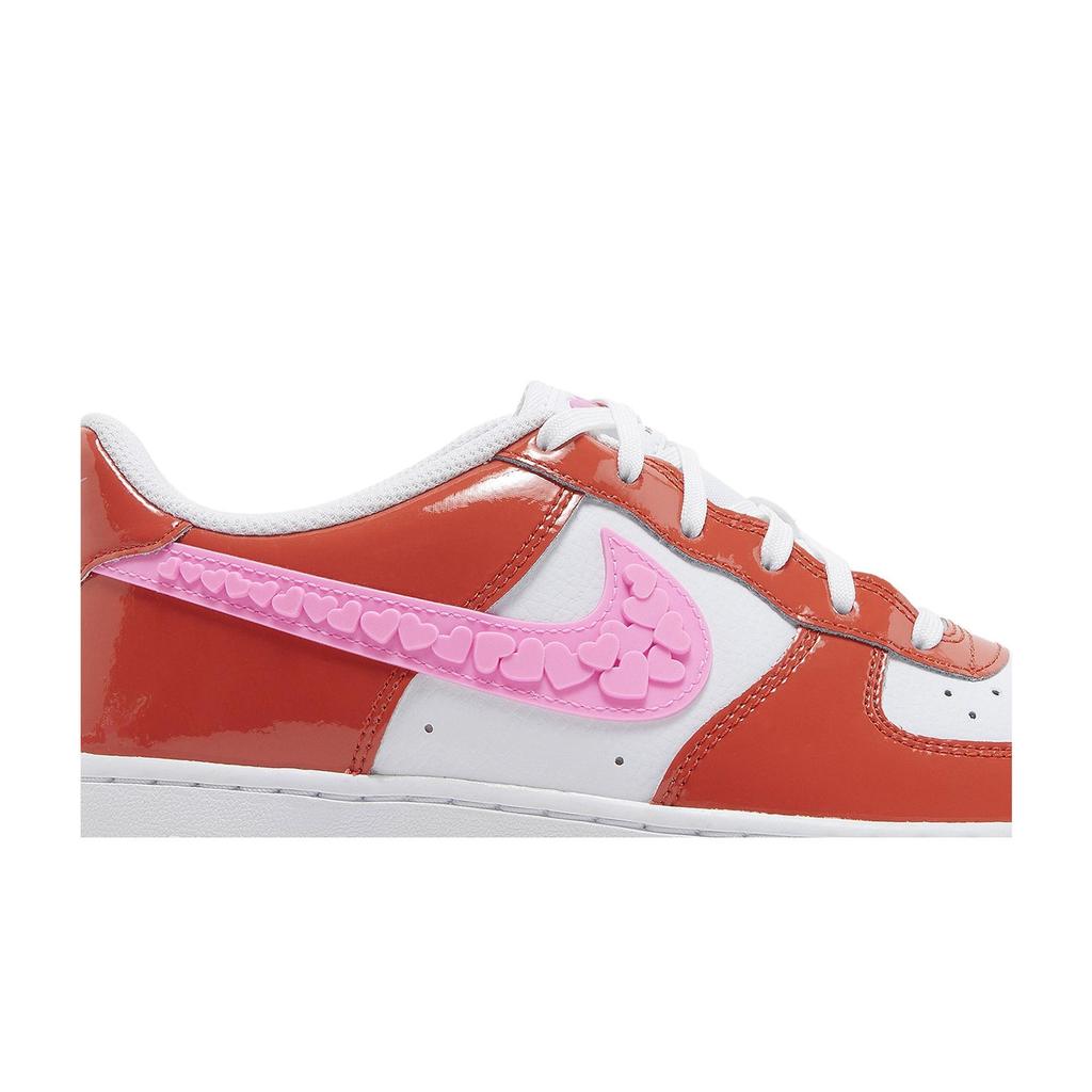 Nike Air Force 1 Low Grade School 'Valentine's Day 2023' (Unisex) Picante Red / Pink Spell / White Kids' Skateboarding Shoes FD1031 600