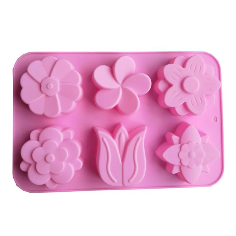 

Цветы силиконовая форма для выпечки торта из помадки своими руками шоколадный сахарный торт инструмент смола полимерная глина изготовление формы розовый