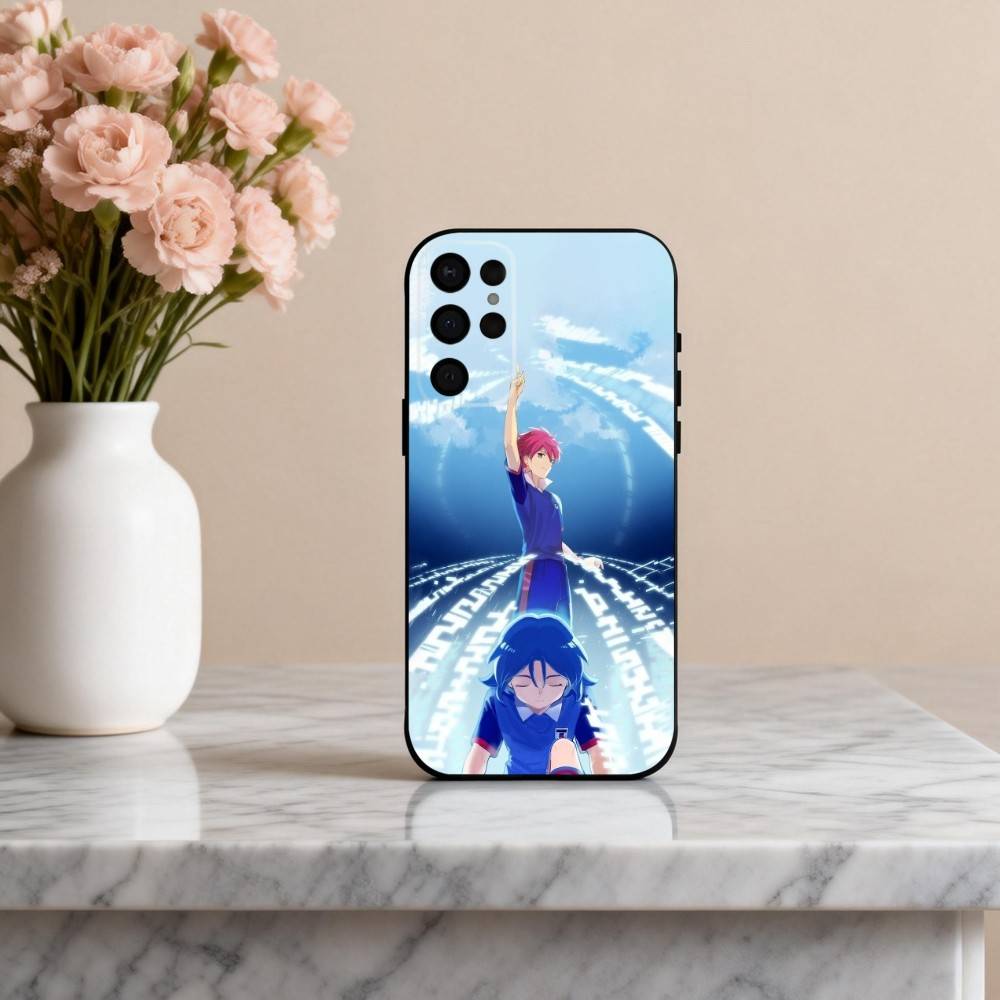 I-Inazuma G-Game E-Eleven-N Phone Case For Samsung S25,S24,S21,S22,S23,S30,Ultra,S20,Plus,Others Soft Black Cover