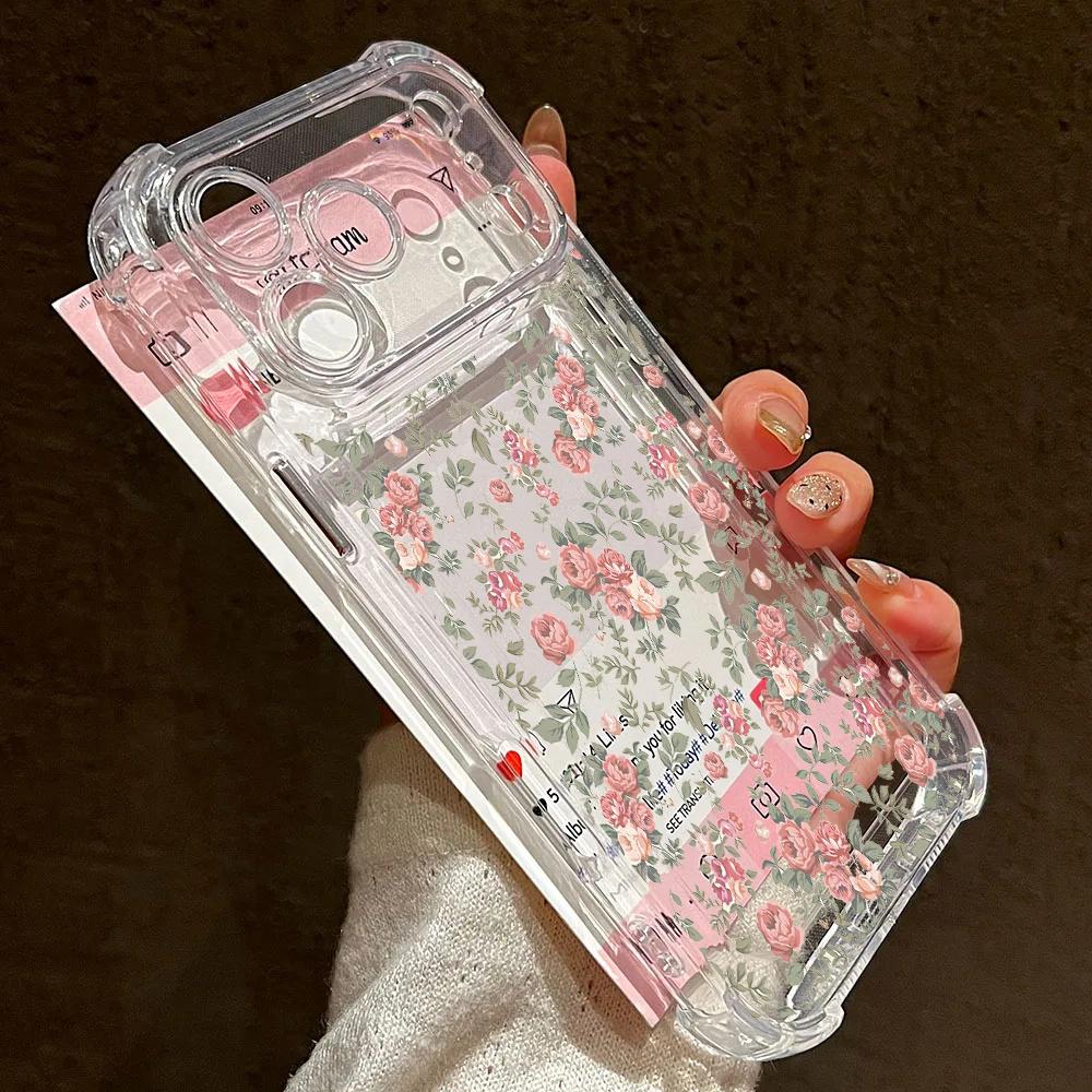 Flower Phone Case For Samsung Galaxy A57 5G A37 A56 A16 A17 A55 A15 A06 A07 A36 A35 A26 A14 A54 A53 A52 A33 A32 A23 A25 A05 A05S