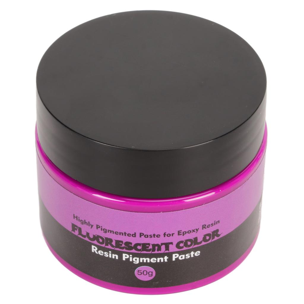 50g Fluorescent Color Resin Pigment Paste High Concentration Highly Pigmented Resin Pigment Paste for   Painting Art