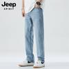 JEEP SPIRIT Men's Loose Fit Cool-Feel Straight Jeans