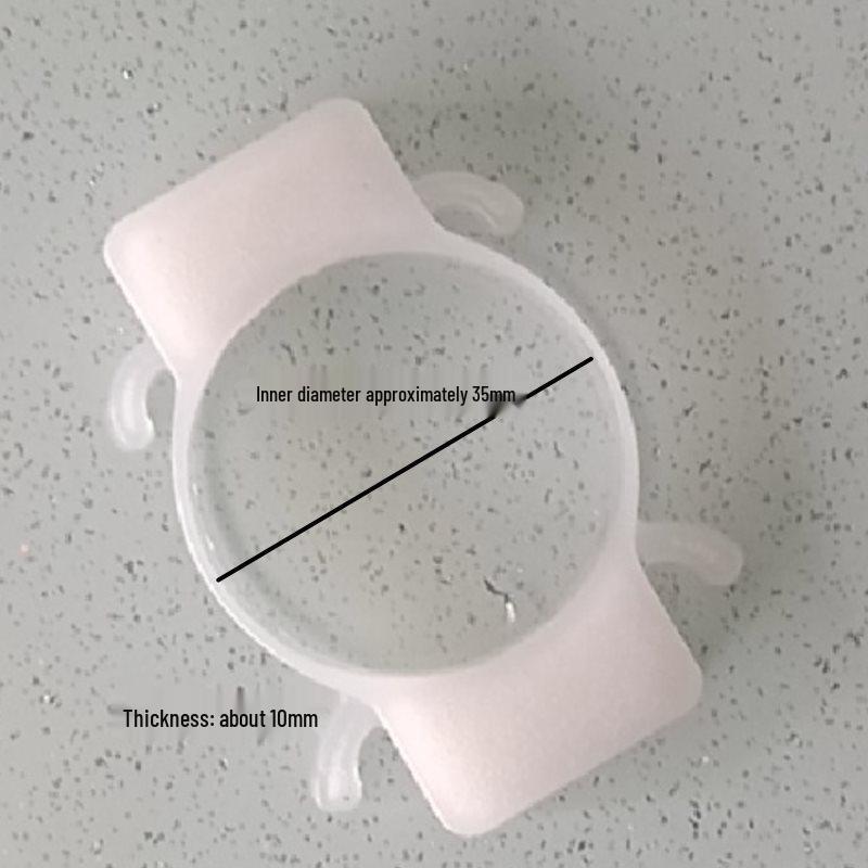 Crystal Steel Kitchen Stove Door Hinge Set: Rubber Gasket, Silicone Pipe, PP Flat Washer, Thickened Hinge Washer 1 Door Gasket