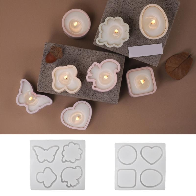 Multipurpose Christmas Silicone Candle Mould Coffee Cup Shape Accessory for Craft Supplies and Home Decoration