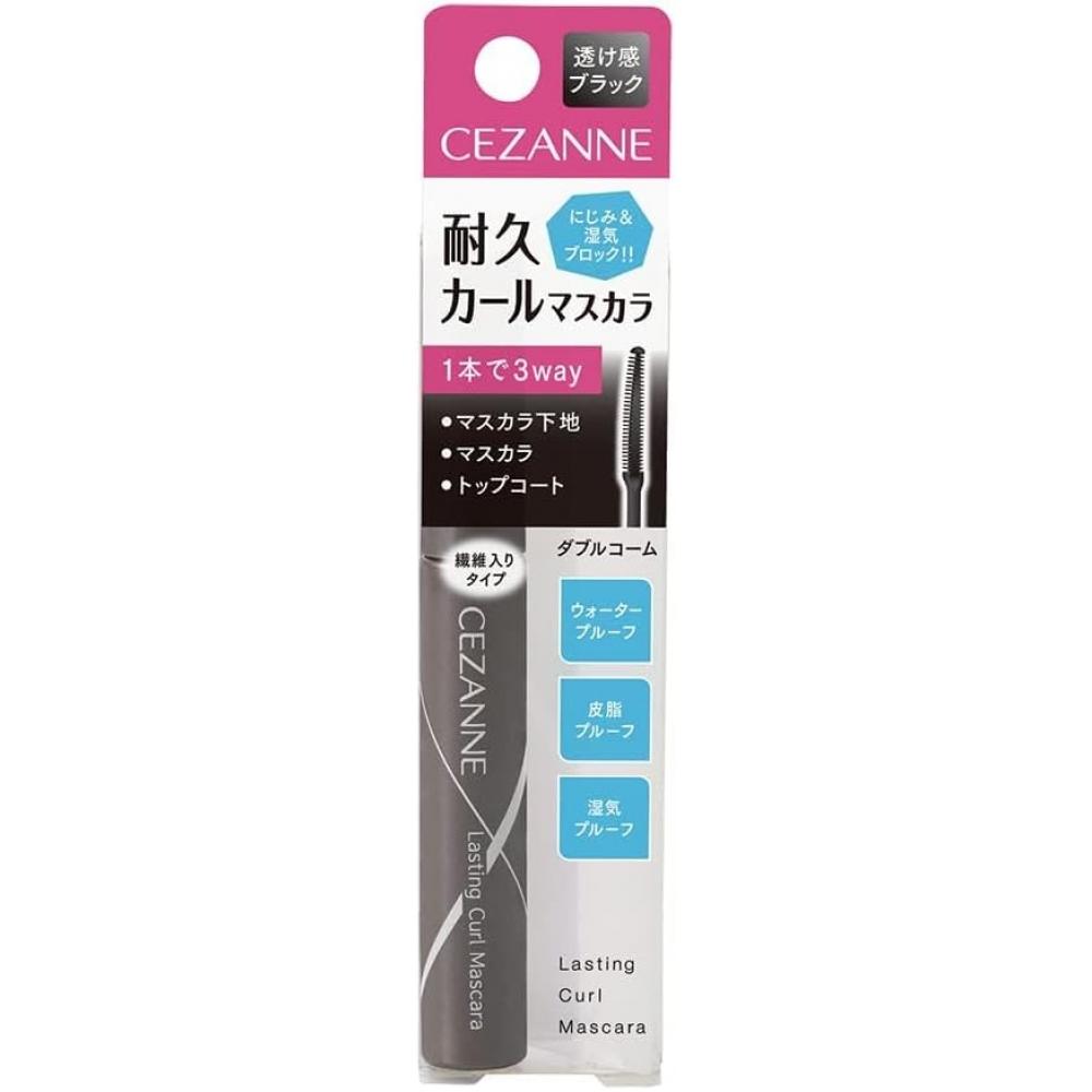 Cezanne Long Lasting Curl Mascara 01 Black 5.0g