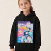 Fashionable Cute Cartoon Printed Children's Hoodie Casual Comfortable High Quality Hoodie Warm Autumn Winter