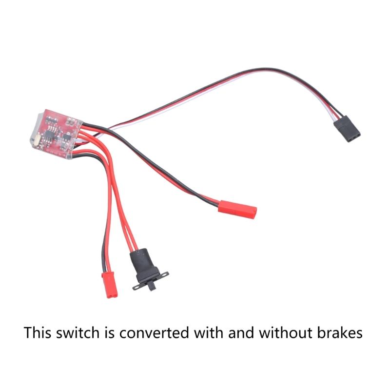 30A 4-8V Mini Brushed Electric Speed Controller ESC Brush Electronic Motor Speed Controller For RC Car Accessories