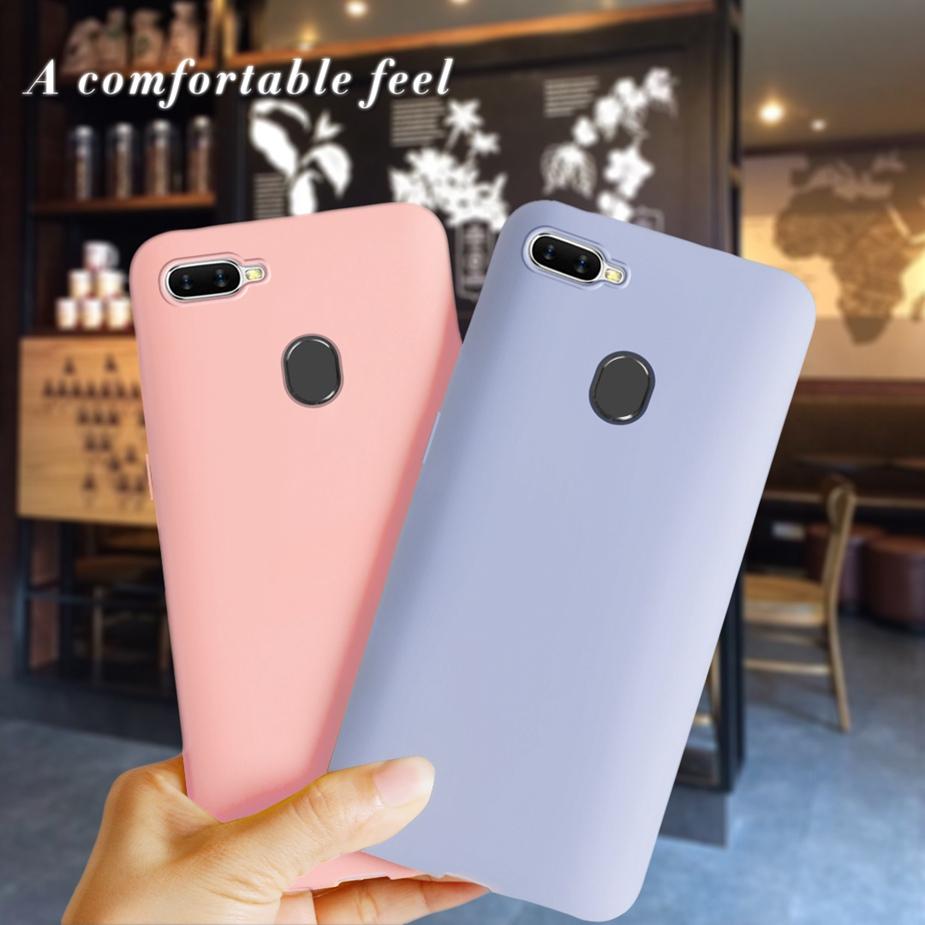 For Oppo A12 A3S A12e Case OppoA3S Soft Silicon TPU Back Cover For OPPO A5 OPPOA5 Case AX5 Cover Oppo A5S Phone Cases A12 A 12 E