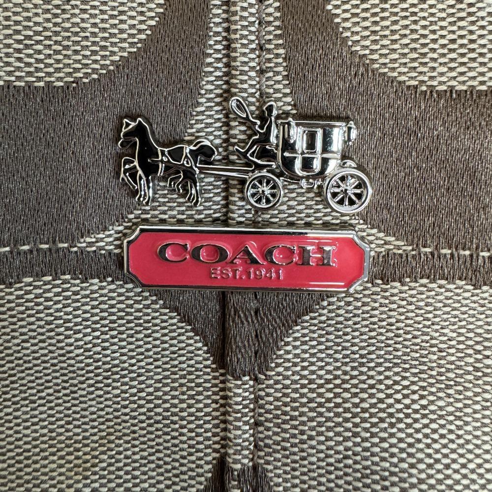 Coach 18903 Signature Canvas Umhängetasche beige Canvas Damen Gebraucht